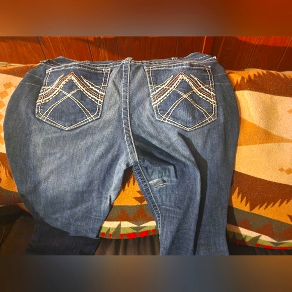 Ariat Real Denim, Women's Jeans, "Designer Fixer Special", Size 33R, - Picture 4 of 6